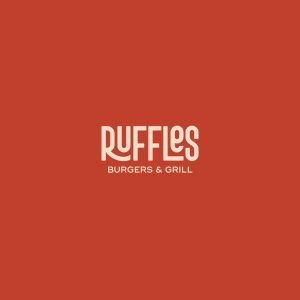 Ruffles Burgers and Grill logo